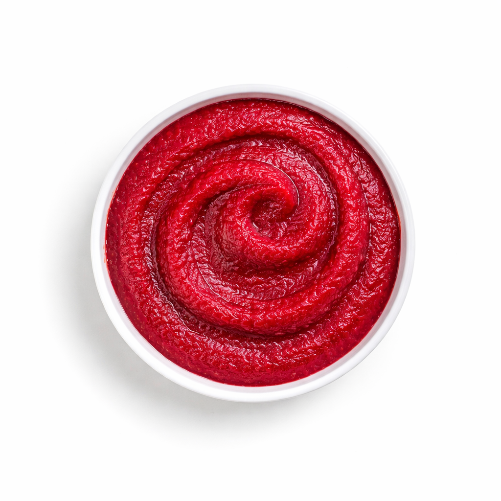 Red beet puree ingredient photo