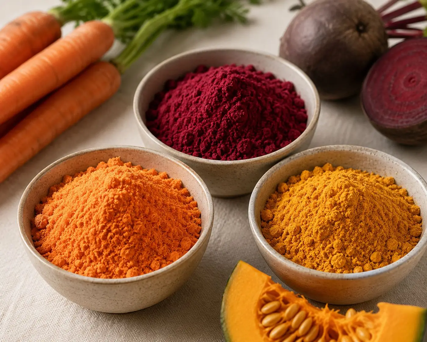 Natural Colors in Pet Food: Carrot, Beet and Pumpkin